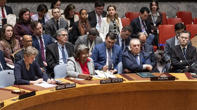 UNO-Sicherheitsrat: USA erhöhen den Druck auf Israel