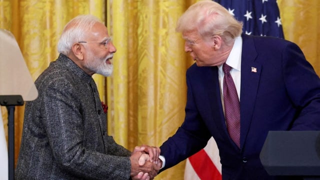 Trump setzt Indien unter Druck – aber nicht wegen der Ukraine