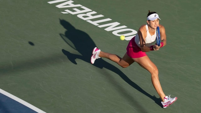 Bencic bleibt an Muchova hängen