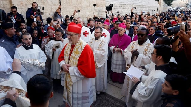 Traurige Weihnachten in Bethlehem