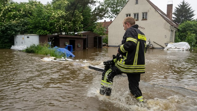 Süddeutschland unter Wasser – Lage in der Schweiz entspannt sich
