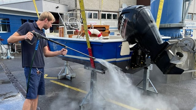 Putzpflicht für Boote gegen Quaggamuschel in der Zentralschweiz