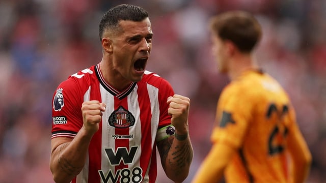 Xhaka bereitet Sunderland-Siegtor vor – ManUnited atmet durch