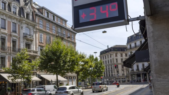 Schweizer Städte verzeichnen immer mehr Hitzetage