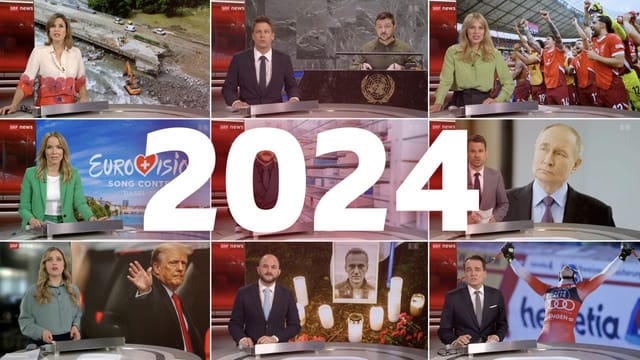 Turbulentes 2024: Das Jahr in 365 Tagesschau-Beiträgen