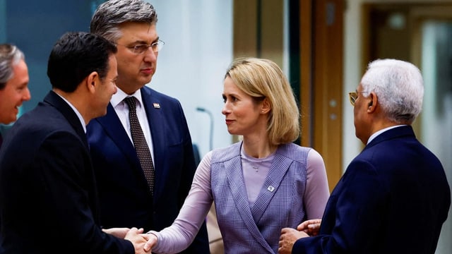 So will EU-Chefdiplomatin Milliarden für die Ukraine sprechen