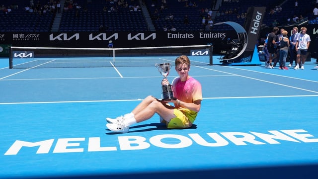 Souveräner Sieg im Final: Bernet gewinnt die Australian Open