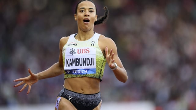 Bei Weltklasse Zürich: Ditaji Kambundji nimmt Fahrt für WM auf