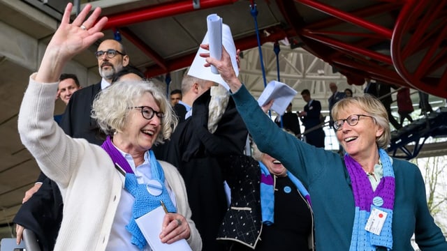 Schweizer Rentnerinnen schreiben Justizgeschichte