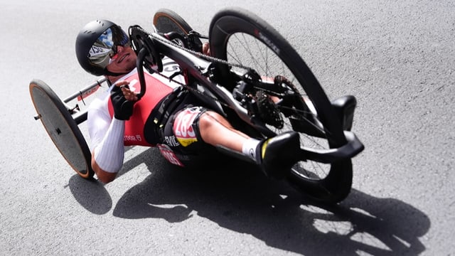 Handbiker Recher gewinnt WM-Silber