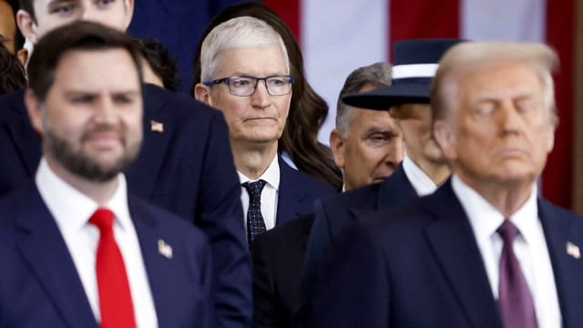 Auch Apple tanzt offenbar nach Trumps Pfeife