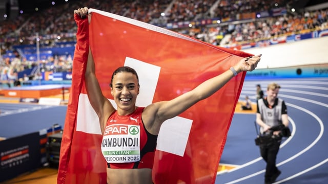 Mit Europarekord: Ditaji Kambundji sprintet zu EM-Gold!