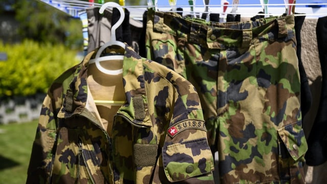 Junge sagen zur Armee: Ja, aber ohne mich