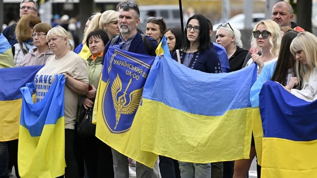Ukrainer hoffen auf konkrete Ergebnisse auf dem Bürgenstock