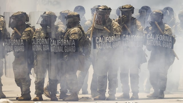 Nationalgarde in Los Angeles – Ausschreitungen bei Protesten