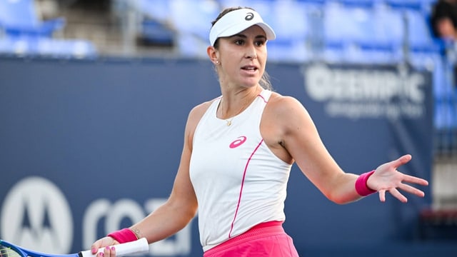 Bencic bleibt in Cincinnati früh auf der Strecke