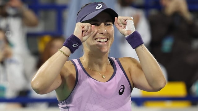 Steigerungslauf zum Titel: Bencic in Abu Dhabi unschlagbar