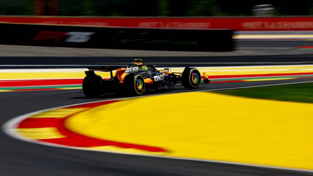 McLaren-Frontreihe in Spa – Bortoleto 10.