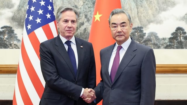 China und die USA stehen sich vielerorts unversöhnlich gegenüber