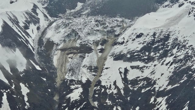 Grösste Gefahr geht aktuell vom Birchgletscher aus