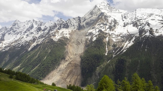 Wie der Gletscher unter dem Kleinen Nesthorn die Haftung verlor