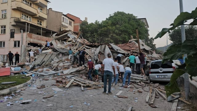 Zahlreiche Nachbeben in der Türkei