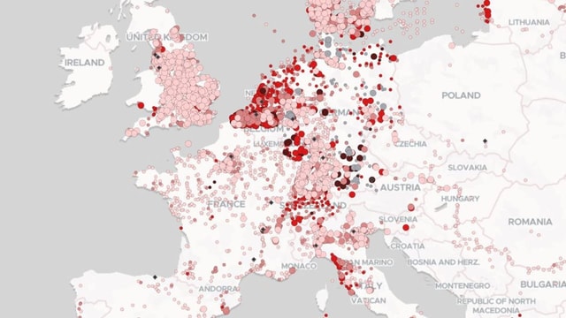 Karte der ewigen Belastungen: Hier sind PFAS zu finden