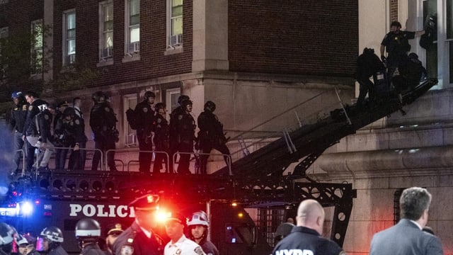 Polizei stürmt Gelände der Columbia University in New York