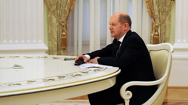 Olaf Scholz hat mit Wladimir Putin telefoniert