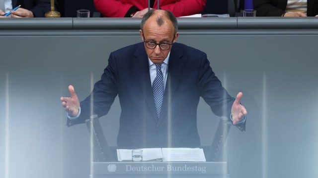 Friedrich Merz beschwört den Bundestag