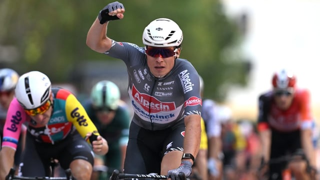 Zweiter Tagessieg für belgischen Sprintstar Philipsen