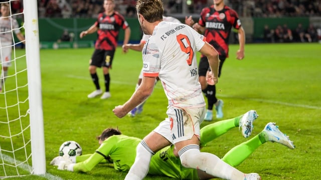 In der 94. Minute: Kane erlöst die Bayern gegen Wehen Wiesbaden