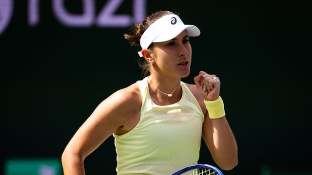 Bencic lässt sich auch von Gauff nicht bremsen