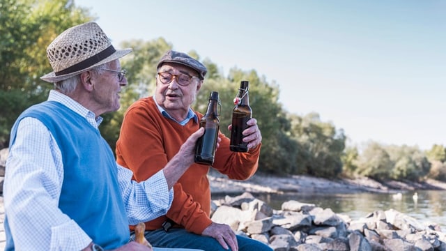 Warum aktive Senioren mehr Alkohol trinken