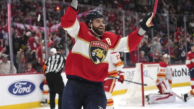 Panthers-Star Ekblad wegen Doping 20 Spiele nur Zuschauer