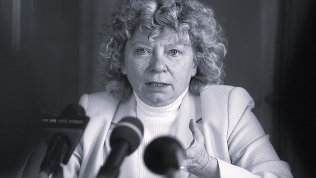 Ehemalige SP-Präsidentin Christiane Brunner ist tot