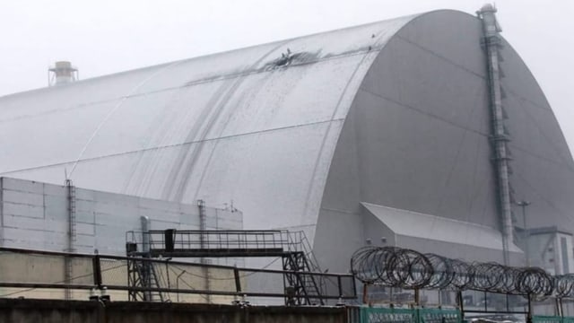 Der tatsächliche Schaden am Tschernobyl-Sarkophag wird nun klar