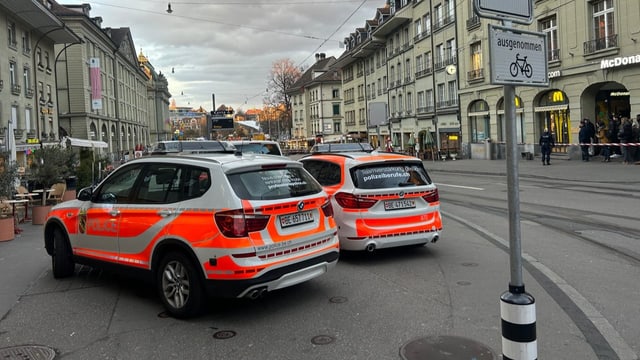 Entwarnung nach Polizeieinsatz am Kornhausplatz in Bern