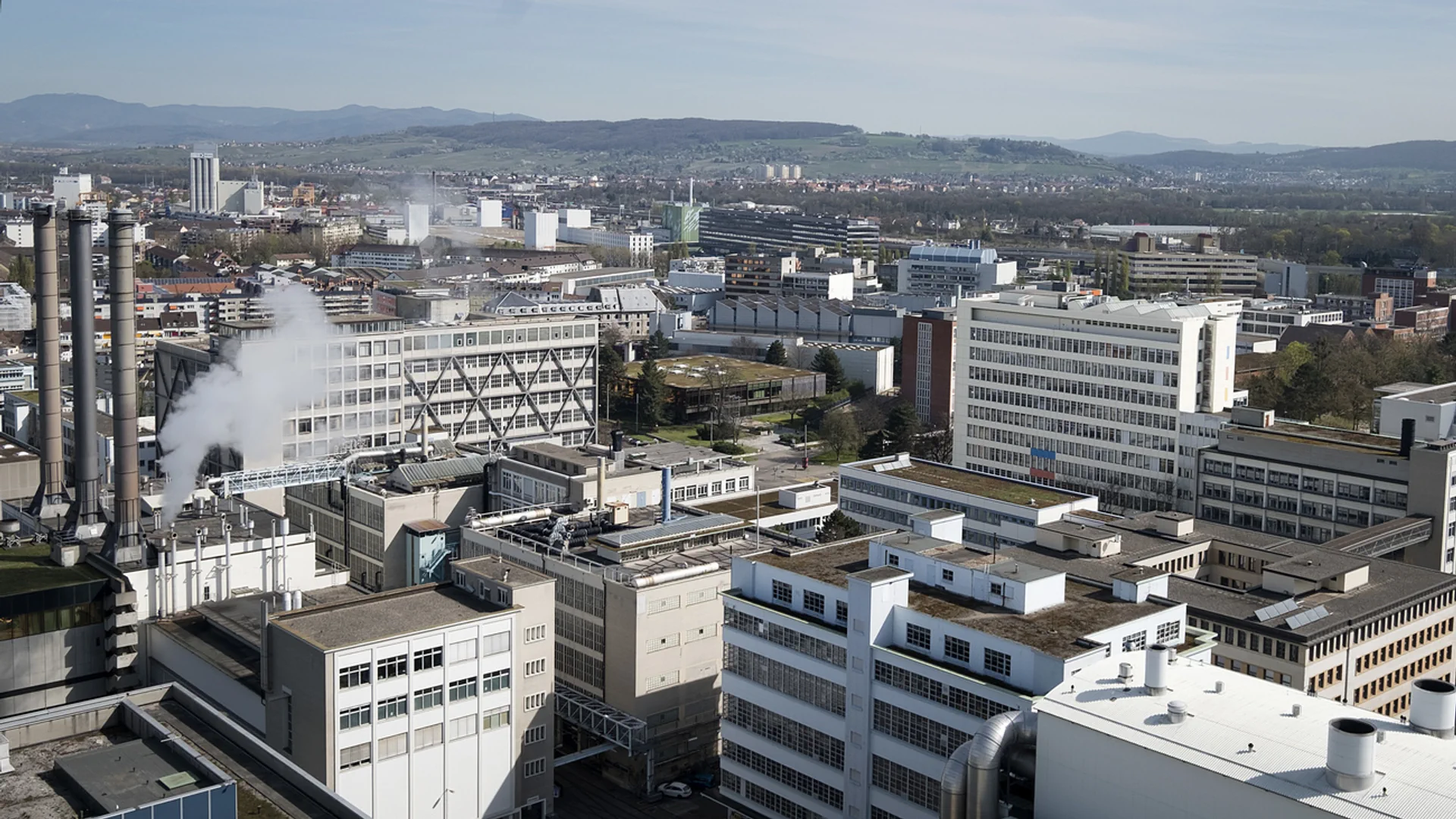 Blick auf das Klybeck-Areal