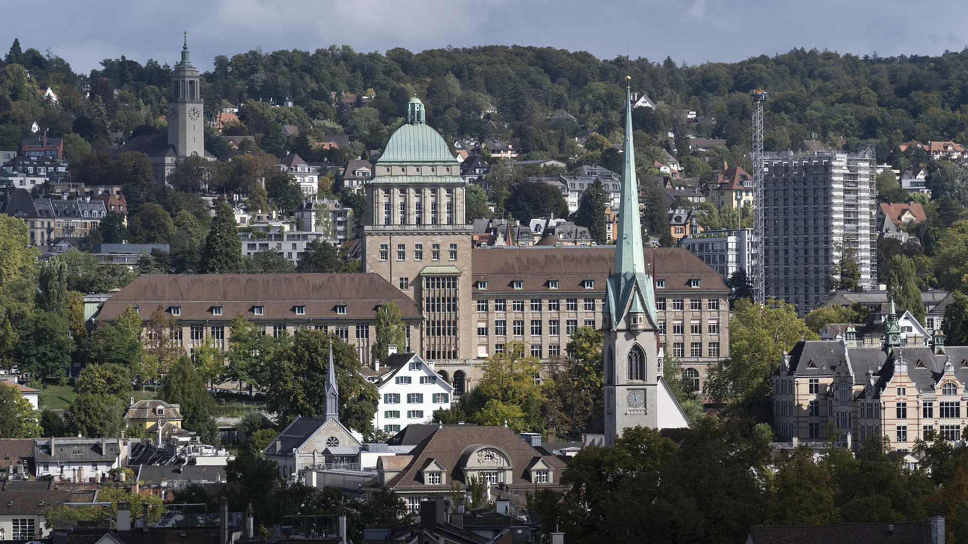 Das Hauptgebäude der Universität Zürich