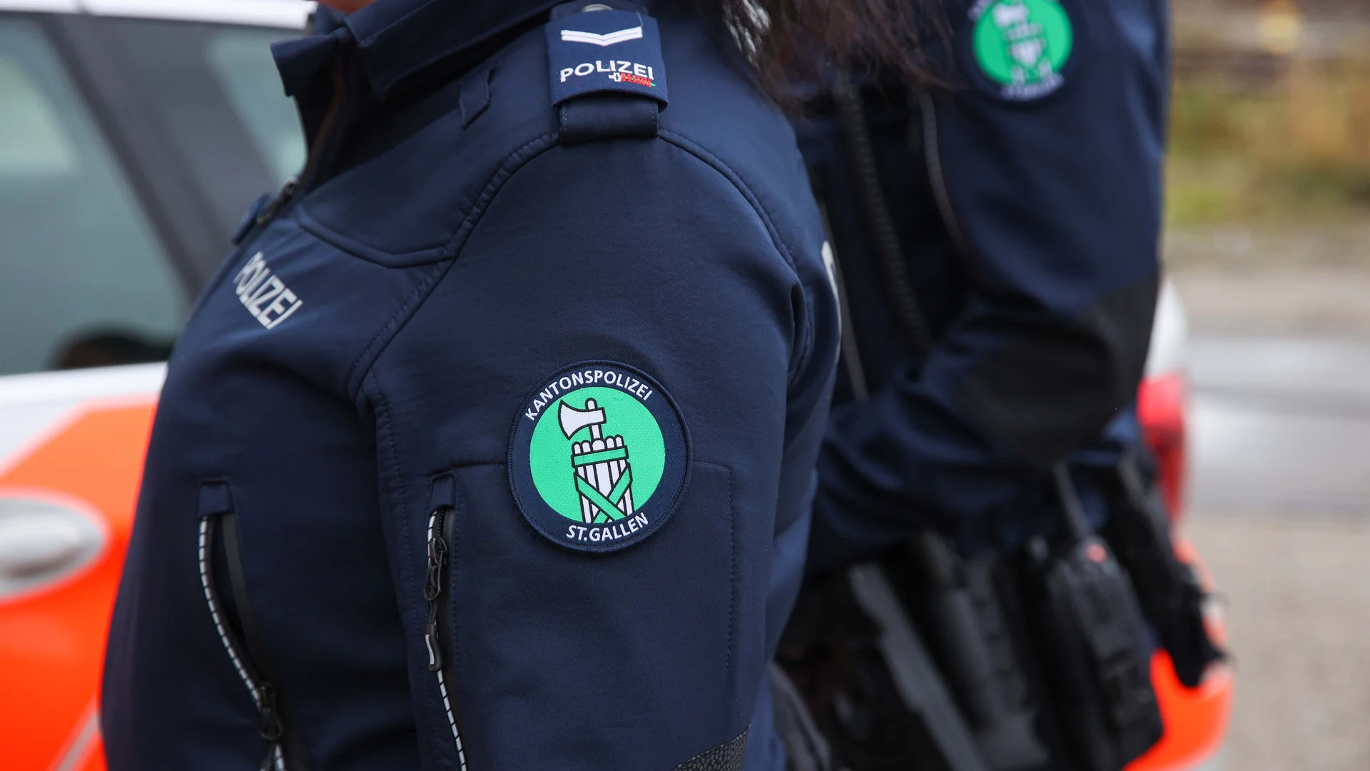 Polizistin der Kantonspolizei St. Gallen