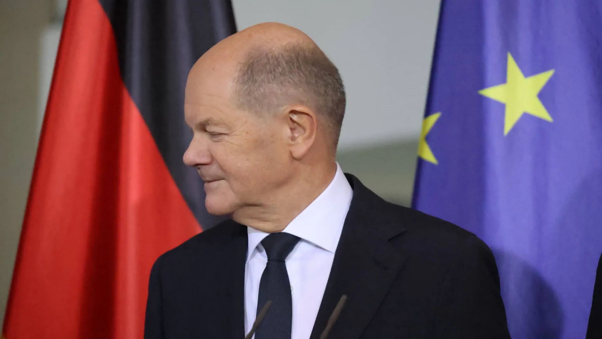 Bundeskanzler Olaf Scholz hat im Bundestag seine letzte Regierungserklärung abgegeben.