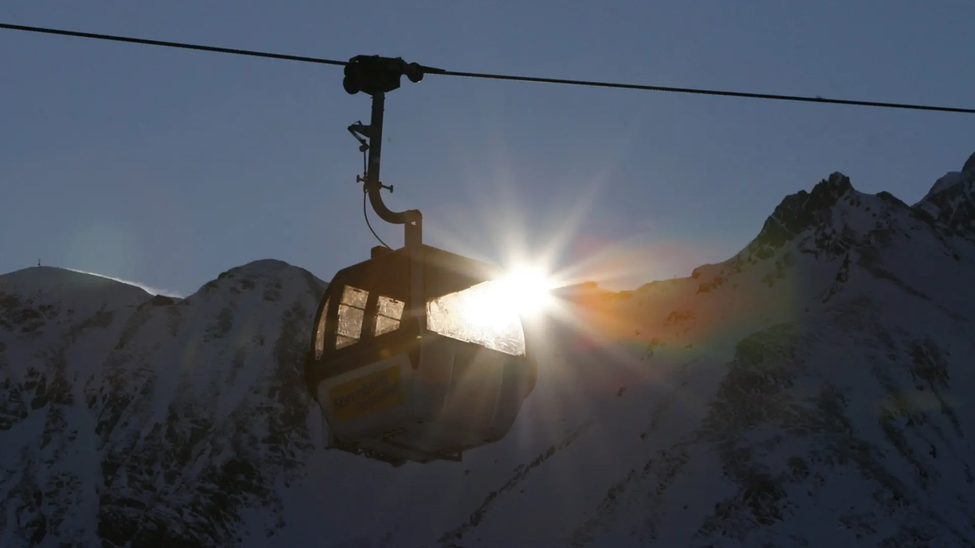 Gondel einer Seilbahn