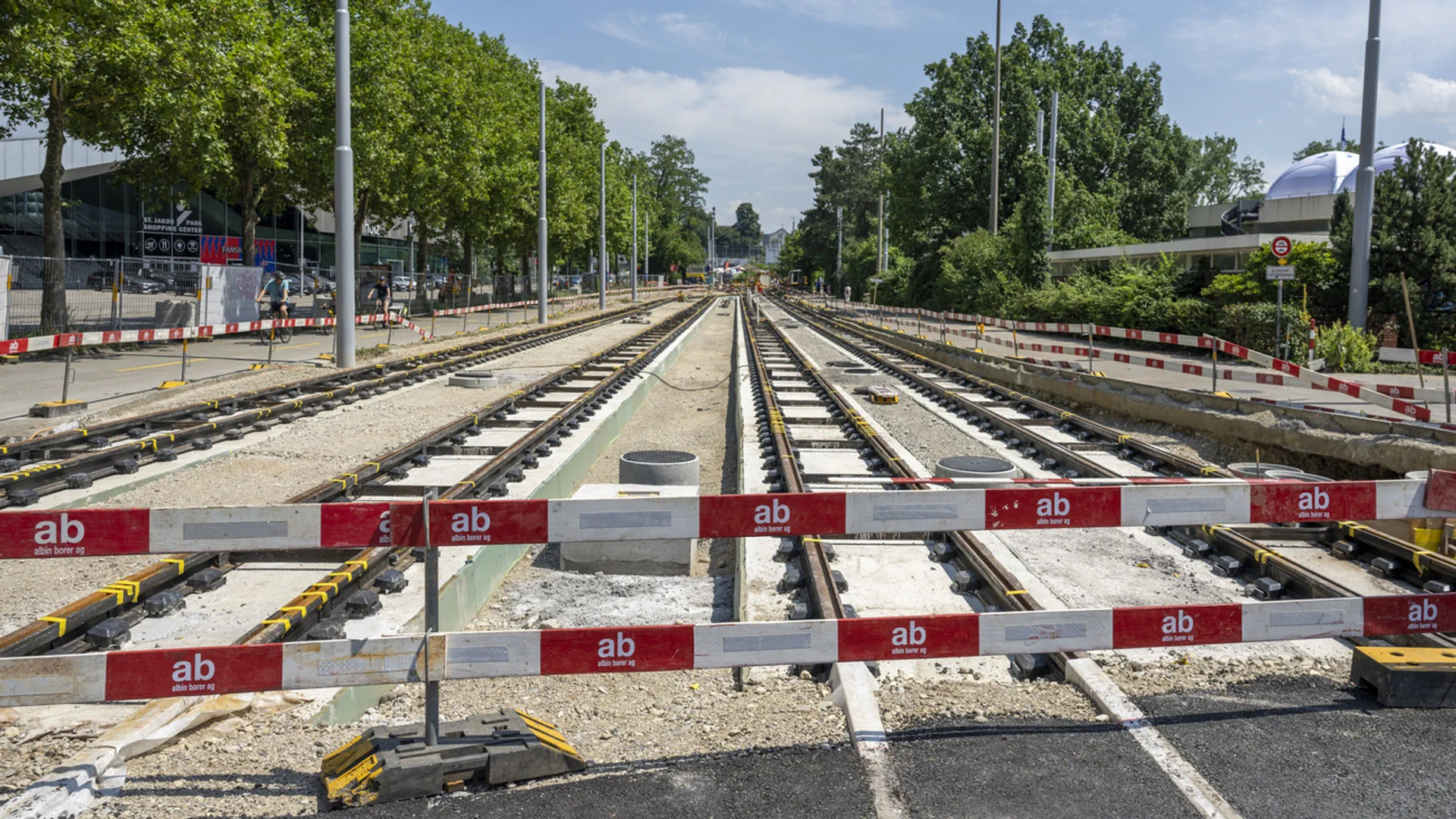 Bauarbeiten auf der Tramlinie 14 sorgt für Kritik