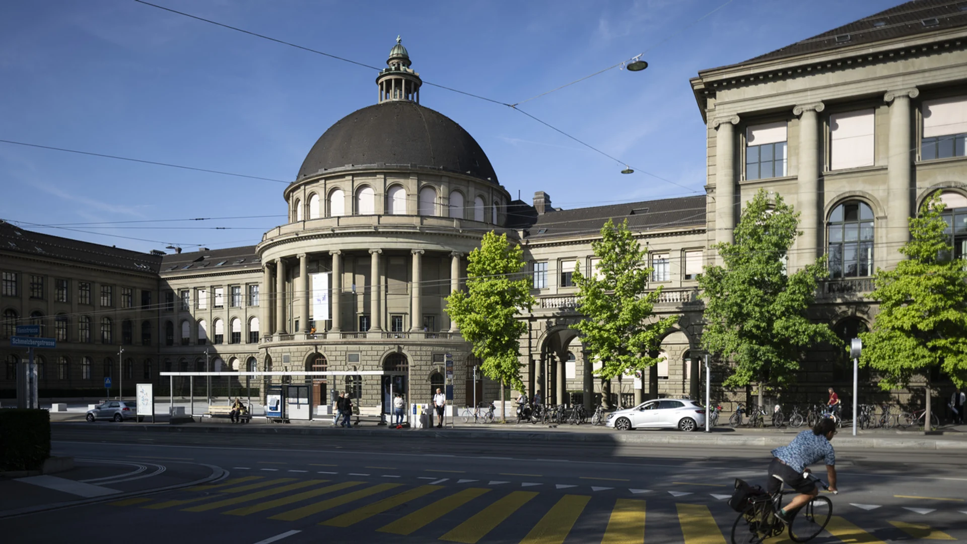 Das Hauptgebäude der ETH Zürich